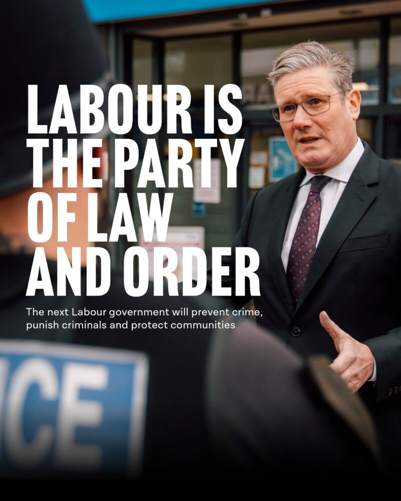 Labour is the Party of Law and Order