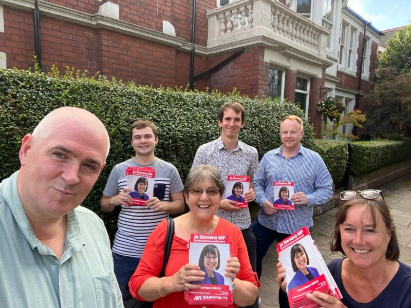 Delivering my Annual Report in Penylan