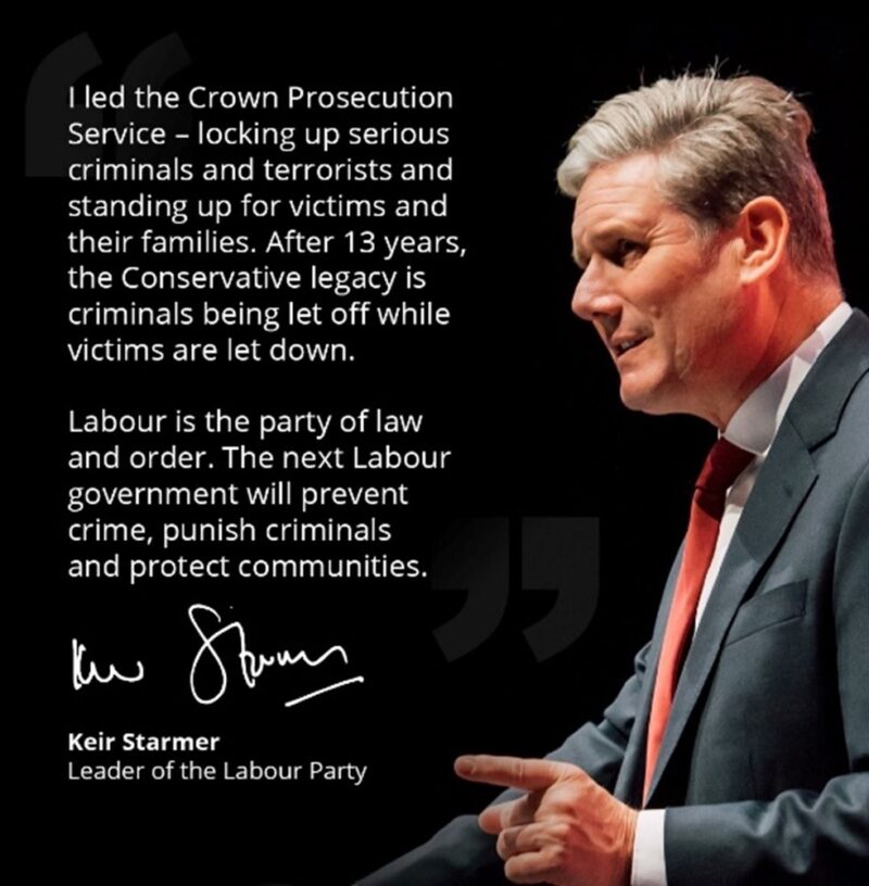 Labour is the party of law and order