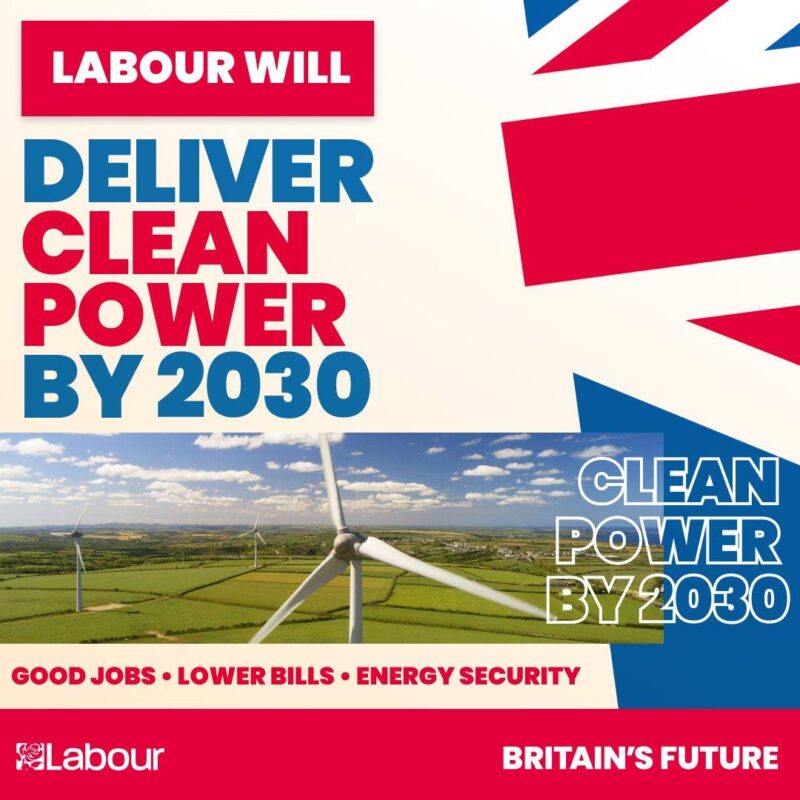 Labour will deliver clean power by 2030